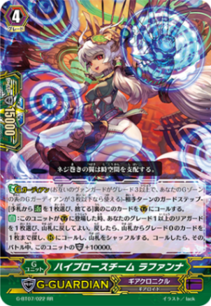 ハイブロースチーム ラファンナ G-BT07/022