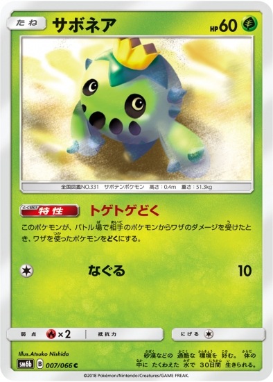 PK-SM6B-007 サボネア C