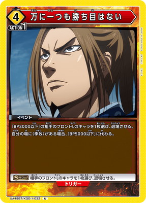 万に一つも勝ち目はない UA48BT/KGD-1-032