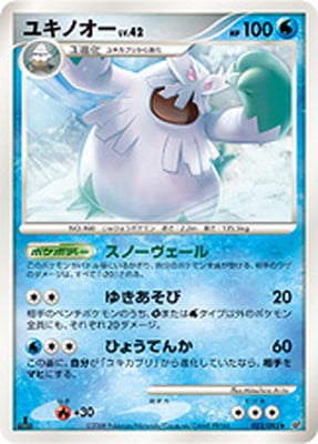 PK-DP6-022 ユキノオー ★