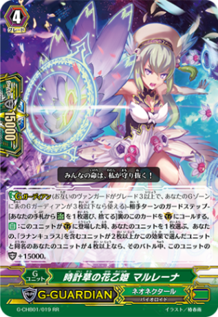 時計草の花乙姫 マルレーナ G-CHB01/019