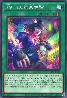 Ｋ９−ＬＣ拘束解除 DBJH-JP038
