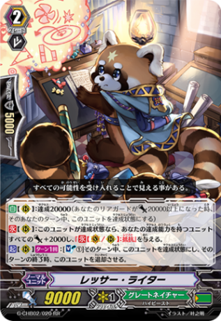 レッサー・ライター G-CHB02/020