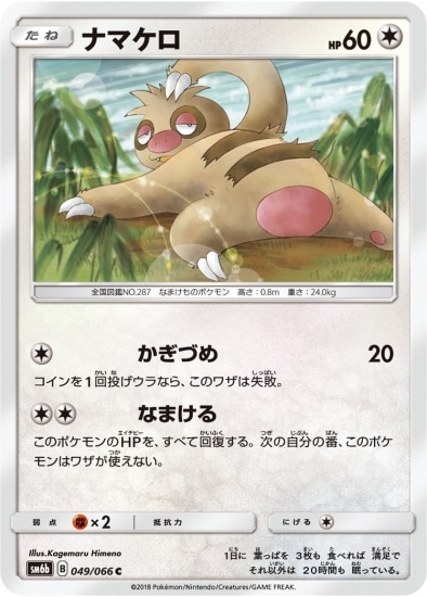 PK-SM6B-049 ナマケロ C