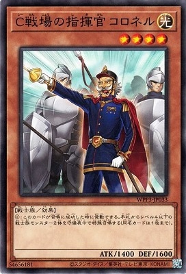 Ｃ戦場の指揮官 コロネル WPP3-JP033
