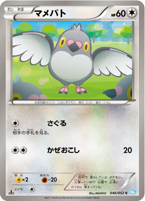 PK-BW03H-046 マメパト C