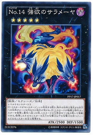 Ｎｏ.１４ 強欲のサラメーヤ PP17-JP017