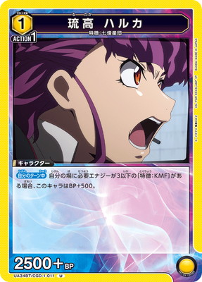 琉高 ハルカ UA34BT/CGD-1-011