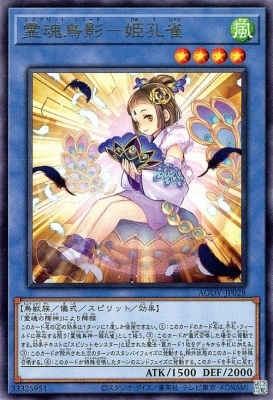 霊魂鳥影−姫孔雀 AGOV-JP028