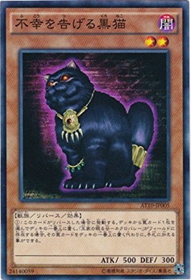 不幸を告げる黒猫 AT10-JP005