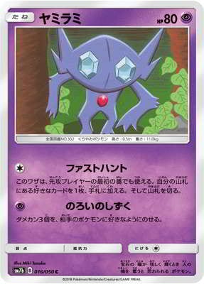 PK-SM7B-016 ヤミラミ C
