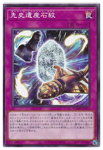 先史遺産石紋 DAMA-JP075