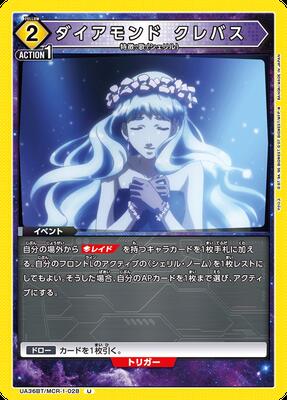ダイアモンド クレバス UA36BT/MCR-1-028
