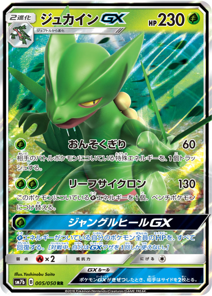005/050 RR ジュカインGX