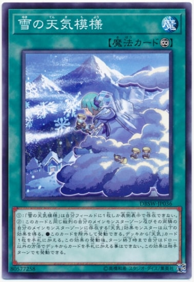雪の天気模様 DBSW-JP036