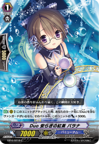Duo 安らぎの紅茶 パラナ（黒） EB10/021B