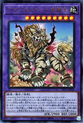 アマゾネスペット虎獅王 [DP27-JP035]