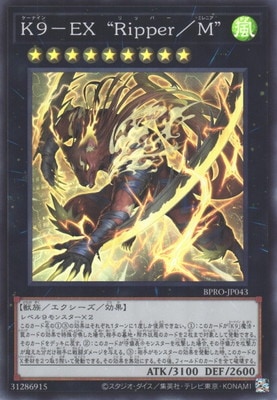Ｋ９−ＥＸ “Ｒｉｐｐｅｒ／Ｍ” BPRO-JP043