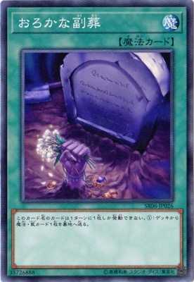 第10期/SR06-JP026 おろかな副葬
