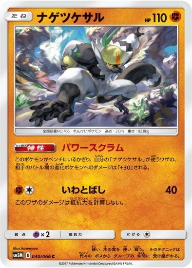 PK-SM5M-040 ナゲツケサル C