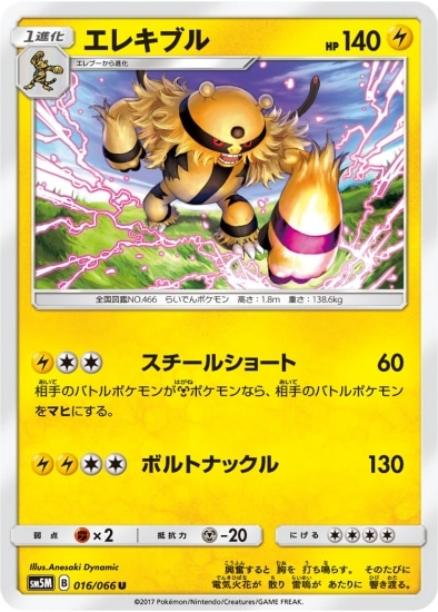 PK-SM5M-016 エレキブル U