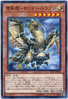雷鳥龍−サンダー・ドラゴン SOFU-JP020