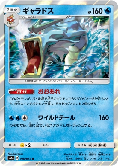 PK-SM6A-016 ギャラドス R