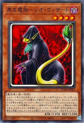 黒き魔族−レオ・ウィザード DUAD-JP027